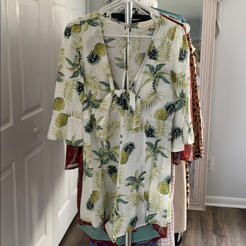 Pineapple Romper!! - NWOT